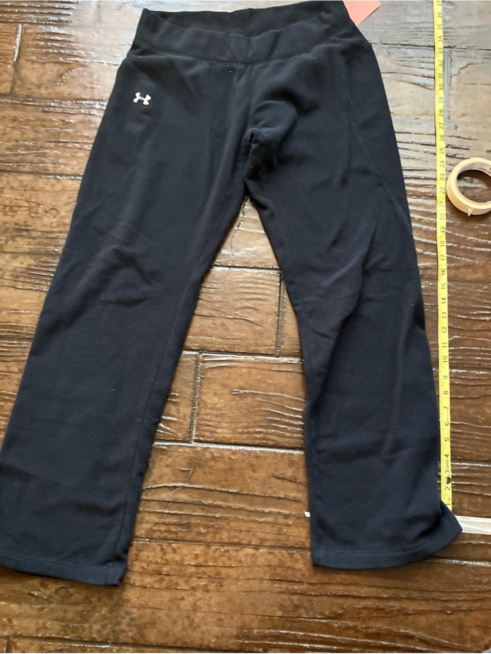Under Armour Black Fleece-Lined Jogger Pants